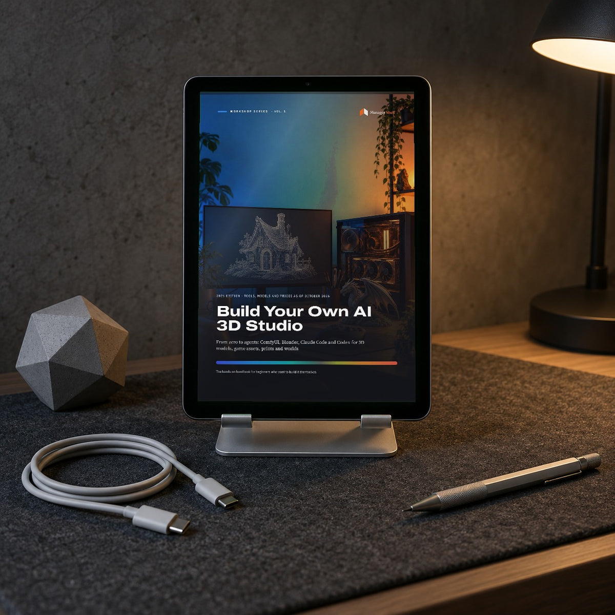 Build Your Own AI 3D Studio – English edition, PDF ebook