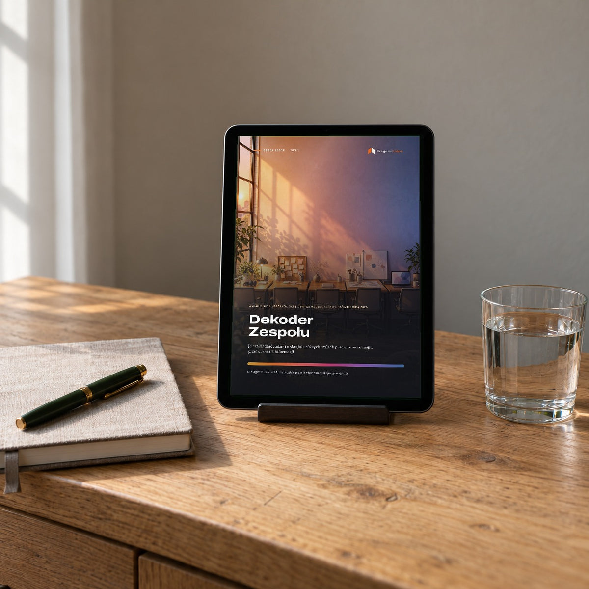 Dekoder Zespołu – e-book PDF na tablecie