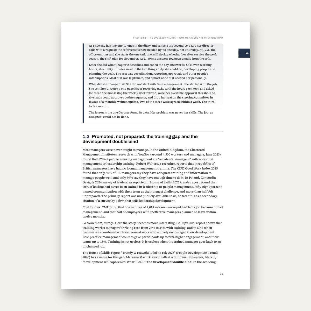 Samotność Lidera – English edition, sample page 1